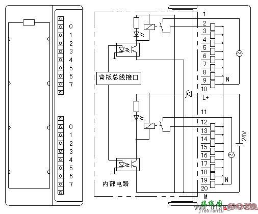 PLC数字量输出外围接线  第1张