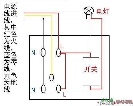 各类开关接线图与实物图  第6张