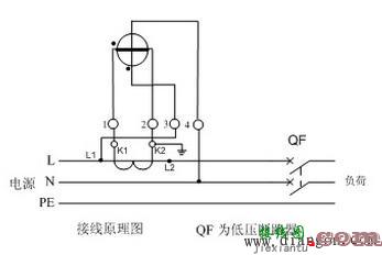 单相电表工作原理_单相电表接线原理图  第4张