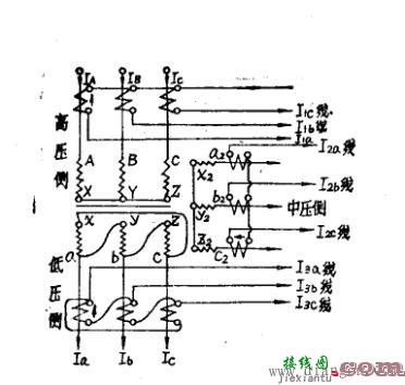 电力变压器差动保护电流互感器的接线方式  第1张