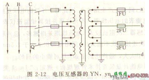 电压互感器接线图  第3张