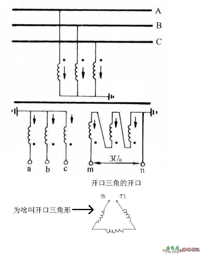 电压互感器接线图  第4张