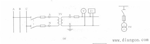 电压互感器接线图  第5张