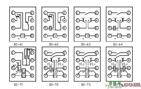 时间继电器接线图  第1张