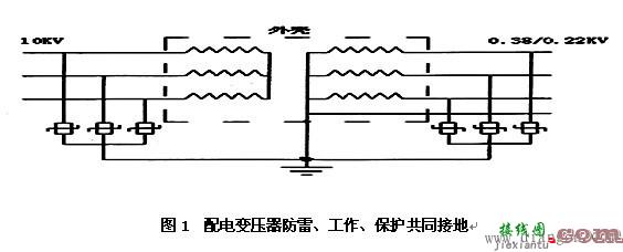 配电变压器防雷接线  第1张