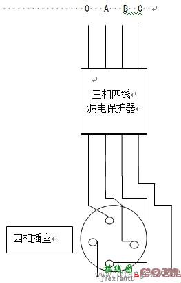 漏电保护器常见错误接线及其分析  第1张