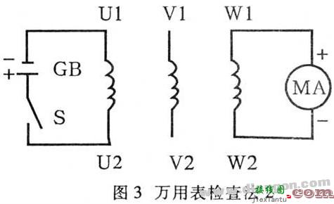 三相异步电动机的接线判别  第3张