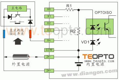 PLC与接近及光电开关的接线方法  第13张