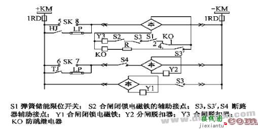 断路器防跳回路接线原理  第2张