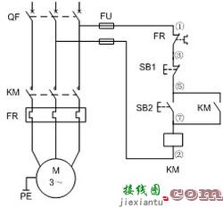 电动机单方向运行的接线  第2张