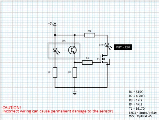 5VDC 操作的典型接线图  第3张