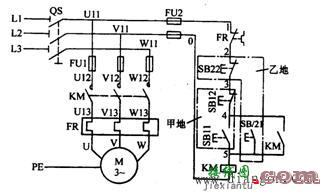 三相异步电动机顺序控制与多地控制线路  第3张