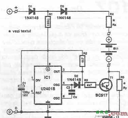 U2401B 纽扣电池充电器  第1张