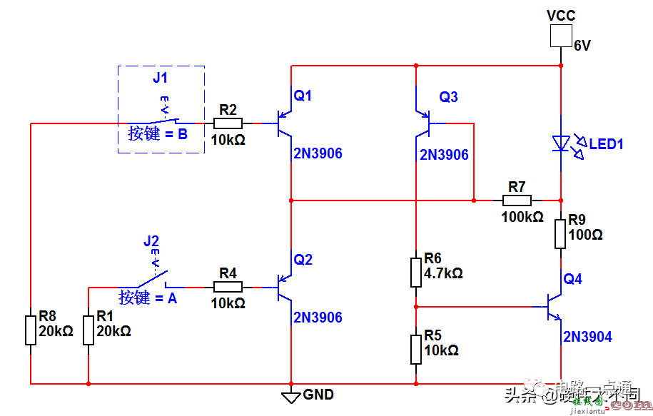 触摸开关电路原理图讲解 基于三极管的触摸开关电路设计  第8张