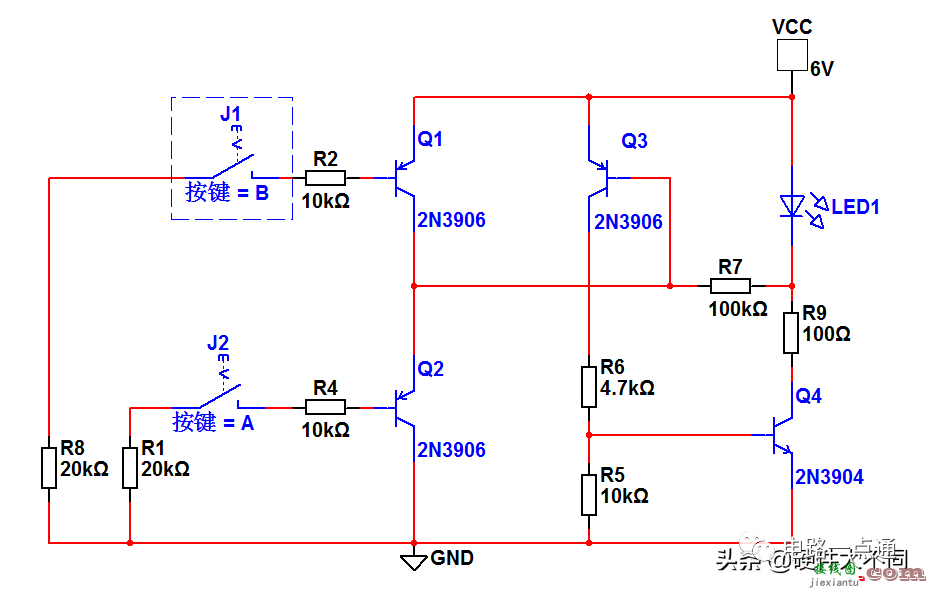 触摸开关电路原理图讲解 基于三极管的触摸开关电路设计  第9张