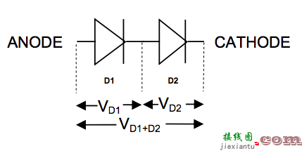 串联二极管的反向均压  第1张