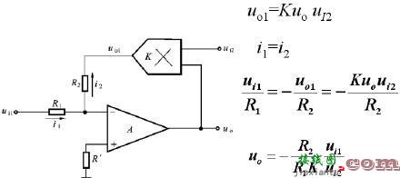 运算放大器应用汇总1(反相、同相比例运算放大电路，电压跟随器，相关运算电路)  第35张