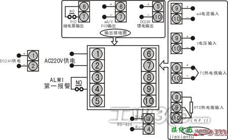 冰箱温控器接线图，冰箱温控器接线图 三端  第1张