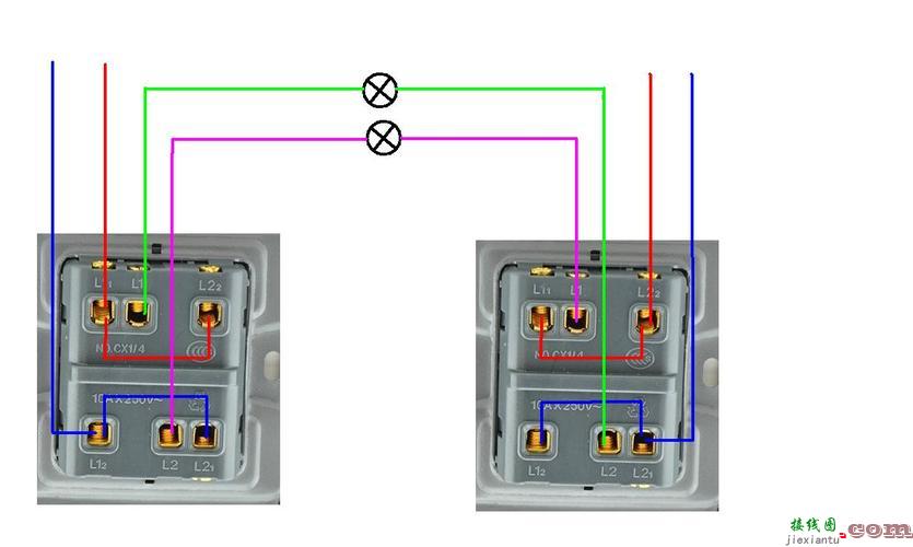 双控开关，双控开关接线图  第5张