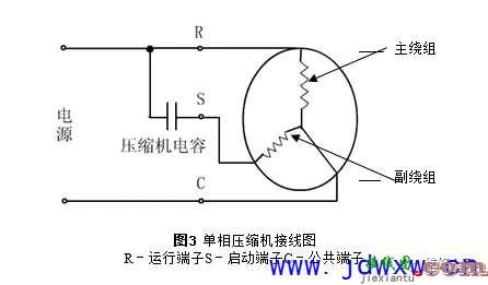 空调压缩机电容接线图，空调压缩机电容接线图片  第7张