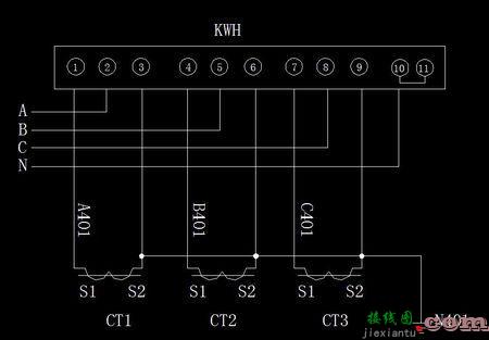 三相电流互感器接线图，三相电流互感器接线图讲解  第5张