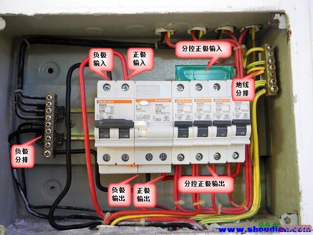 配电箱接线图，配电箱接线图示意图  第3张