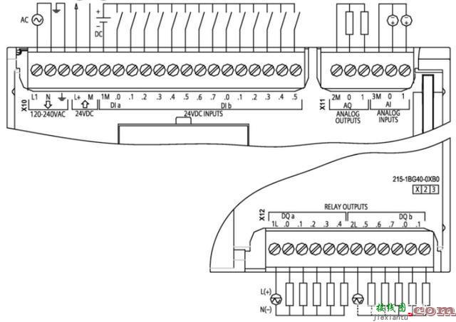 plc接线图实物图详解，plc接线图实物图详解大全  第5张