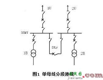 单母线接线，单母线接线图  第3张