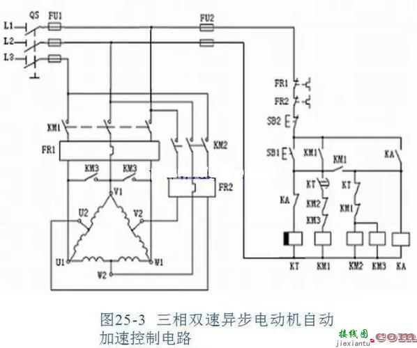 双速电机接线图，双速电机接线图解  第3张