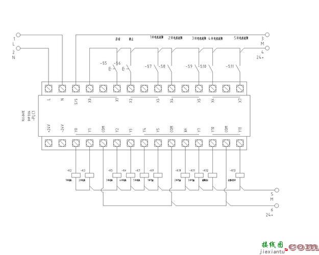 plc接线图，plc接线图怎么画  第5张