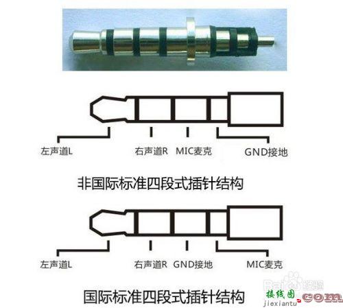 手机耳机接线图，手机耳机接线图解 四线  第1张