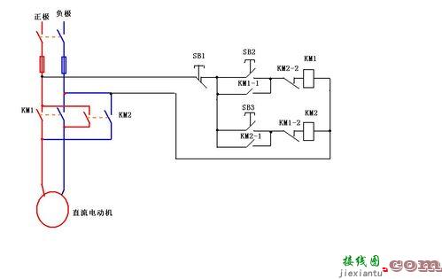 220v单相电机正反转接线图，220v单相电机正反转接线图倒顺开关  第5张