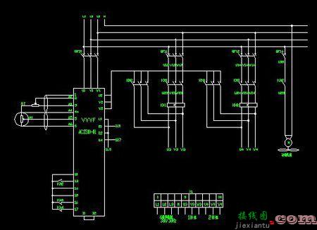 变频器接线图，变频器接线图实物图  第5张