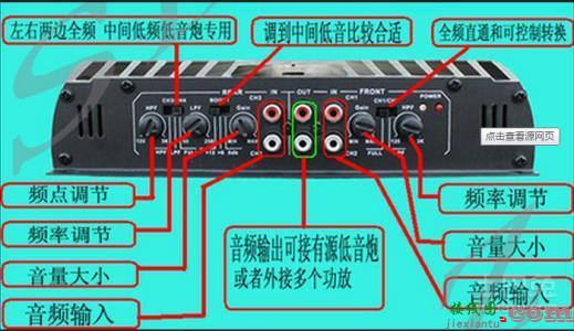 音响功放机的接线图，音响功放机的接线图解  第5张