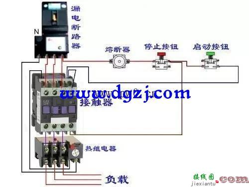 热继电器实物接线图，热继电器实物接线图视频  第1张