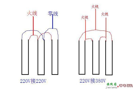 380v电加热管接线图，380v的加热管接线图  第5张