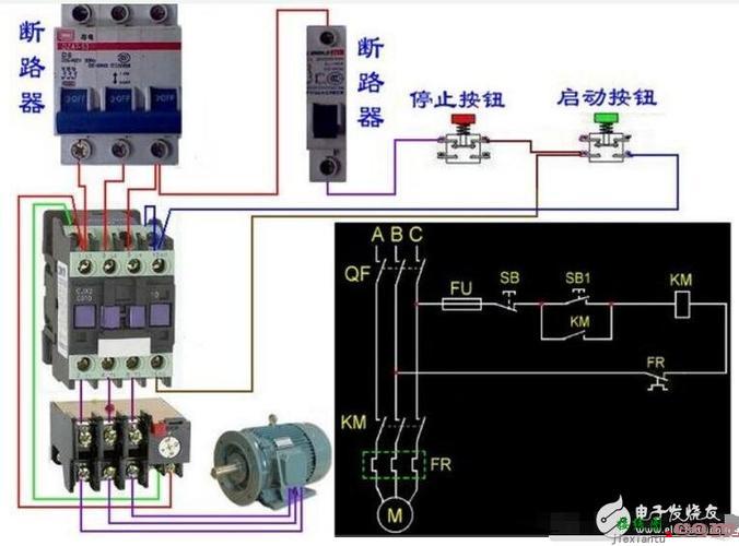 三相电机变频器接线图，三相电机变频器接线图解  第7张