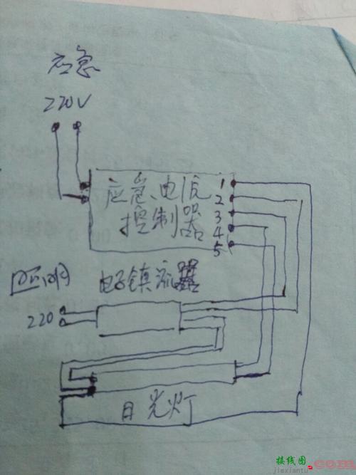 led日光灯管接线图，t8led日光灯管接线图  第1张