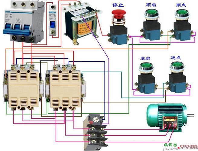 正反转电机接线图，220v正反转电机  第7张