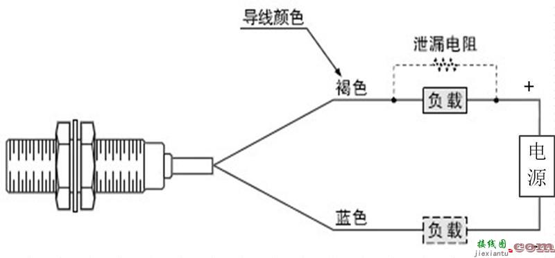 接近开关接线，二位开关怎么接线  第1张