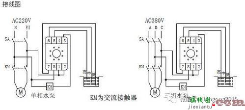 液位继电器，电磁继电器接线图图解  第3张