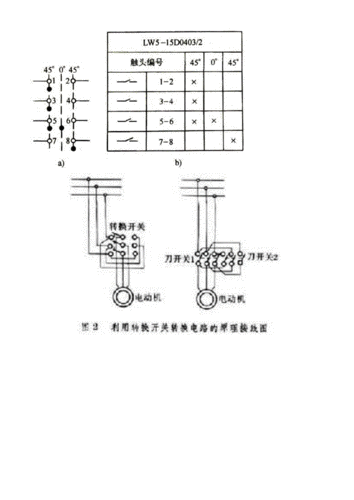 万能转换开关原理图，万能转换开关原理图怎么看  第7张