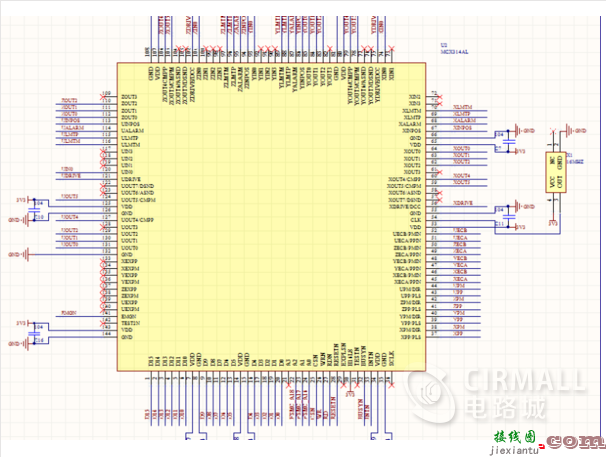 stm32f103zet6引脚图，stm32f103zet6引脚图及功能  第3张