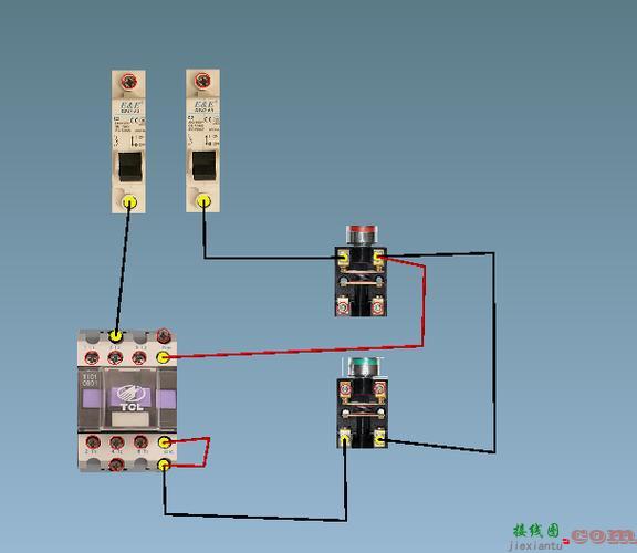 接触器接线口诀，接触器接线口诀220v  第1张