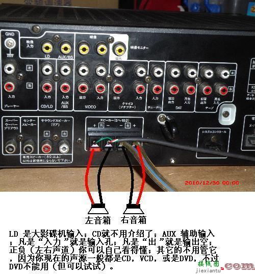 功放机音响接线方法，功放机音响接线方法图  第1张