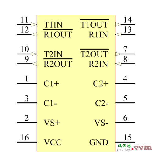 max232电路图，max232电路图原理  第3张