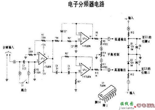 分频器电路图，最好的二分频器电路图  第1张