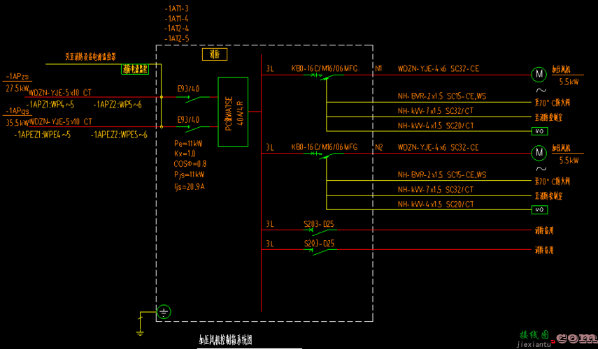 配电箱电路图，配电箱电路图的绘制  第1张