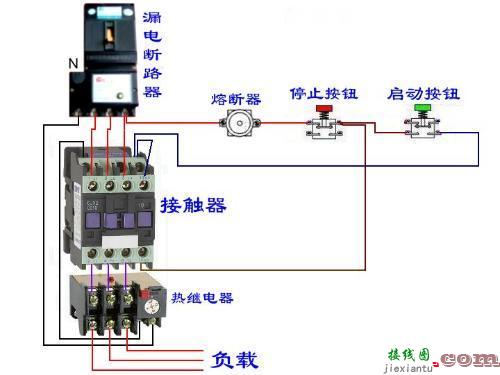 接触器工作原理及接法，接触器工作原理及接法视频  第3张