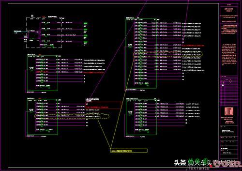 cad电路系统图讲解，CAD电路系统图  第7张